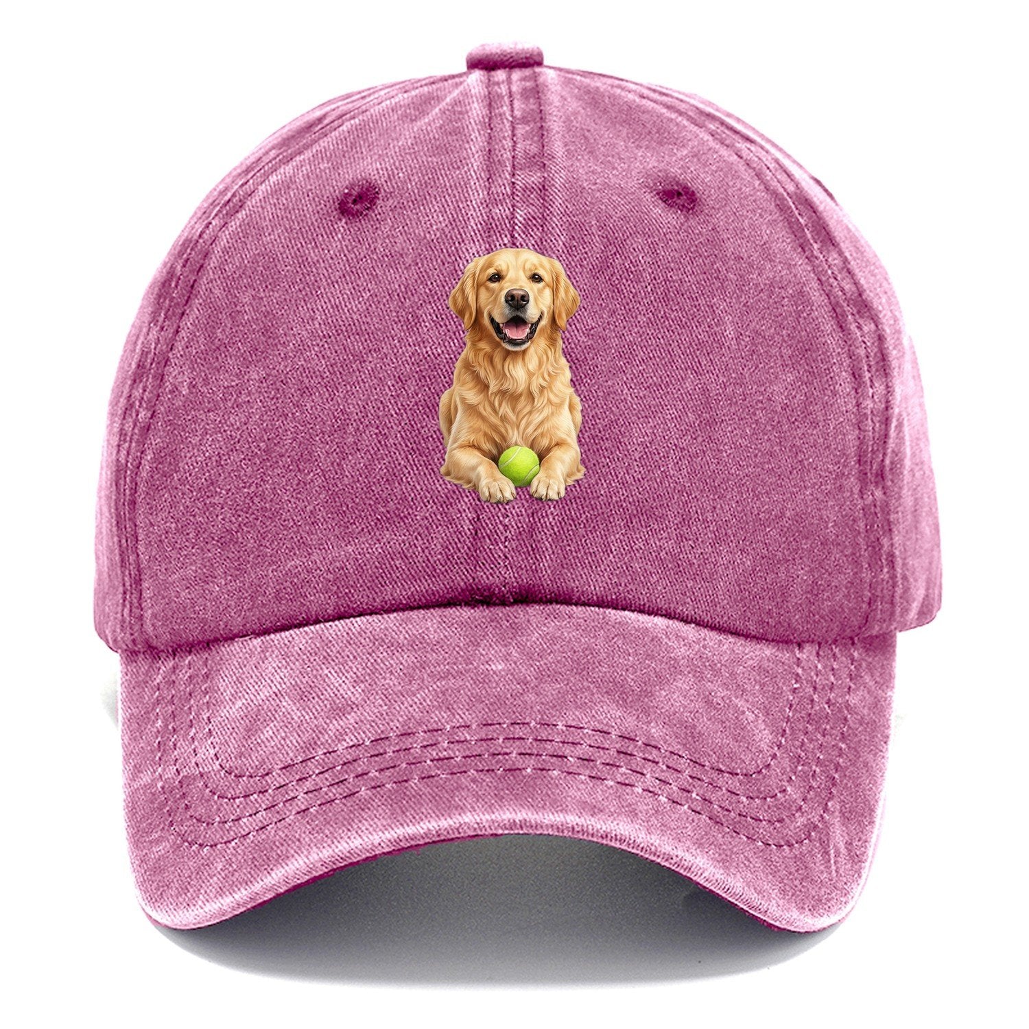 Golden Retriever Tennis Classic Cap – Dusty Rose