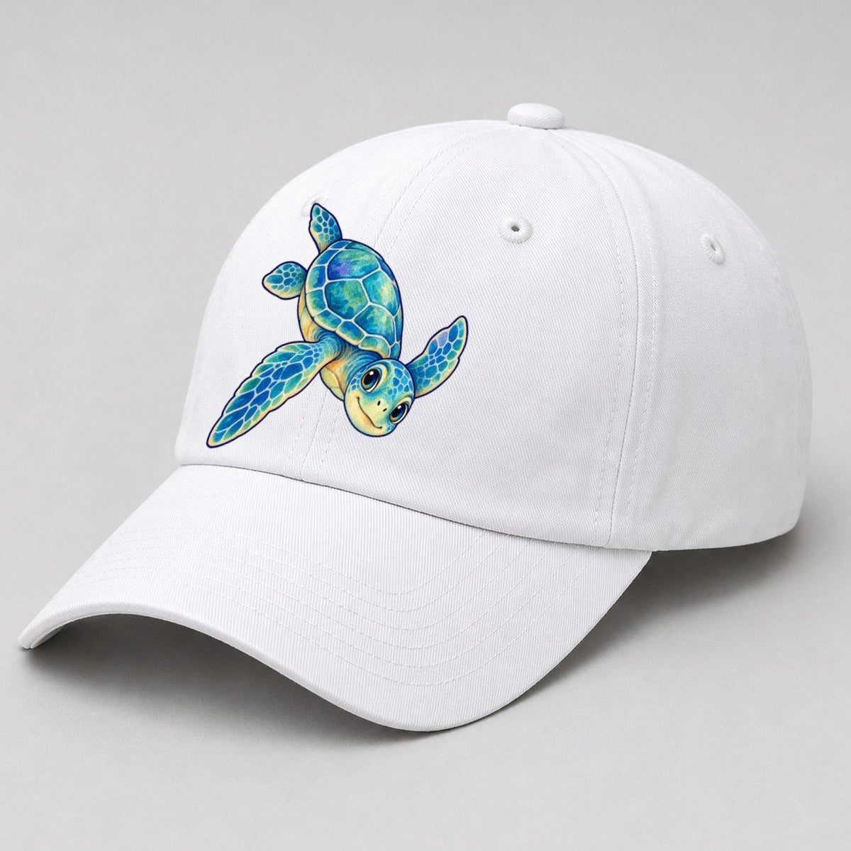 White — angle view
