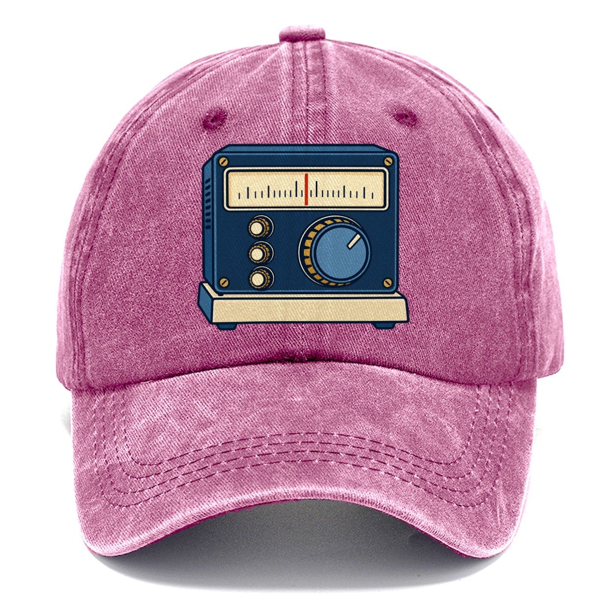 Transceiver Front Panel Amateur Radio Classic Cap – Dusty Rose