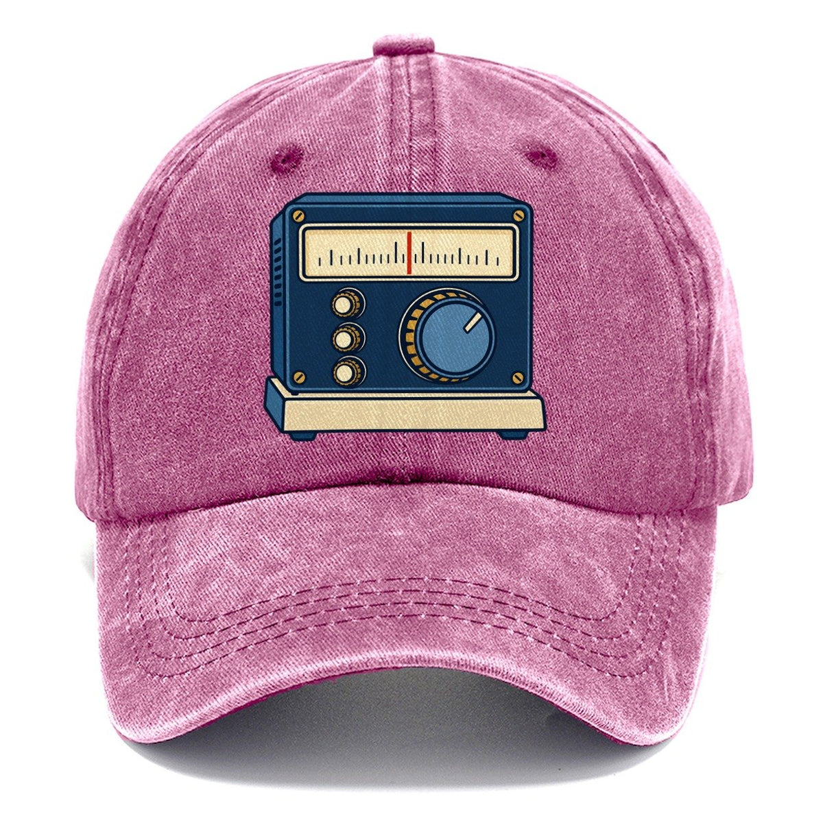 Transceiver Front Panel Amateur Radio Classic Cap – Dusty Rose