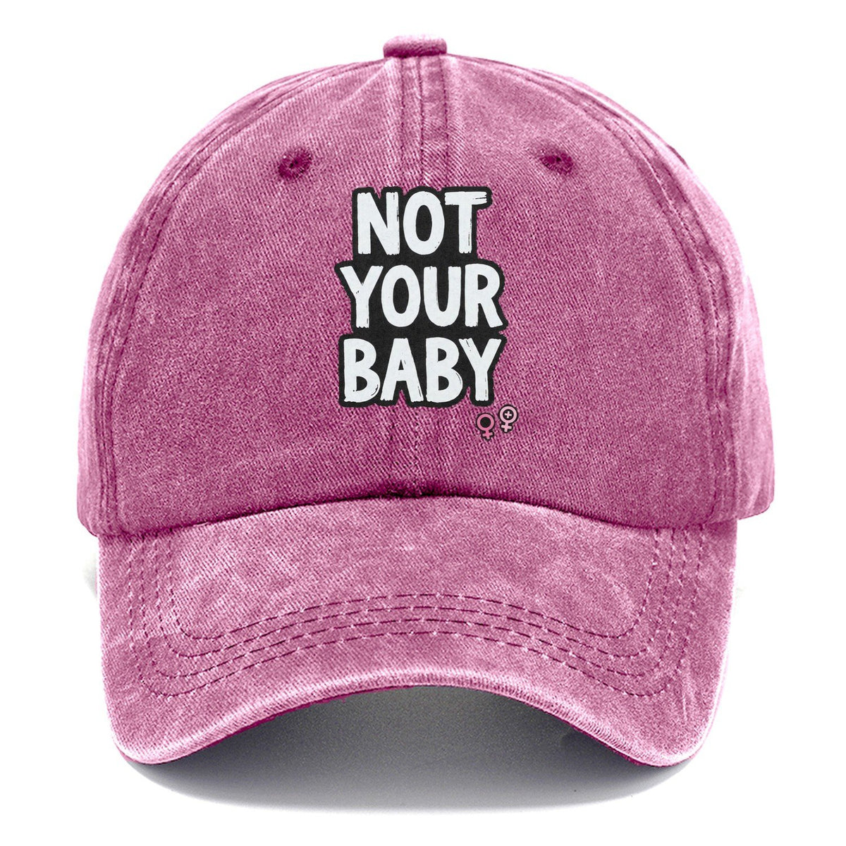 Not Your Baby Classic Cap – Dusty Rose