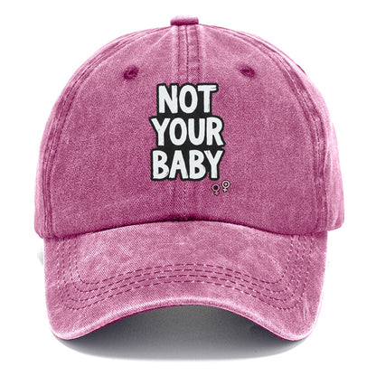 Not Your Baby Classic Cap – Dusty Rose