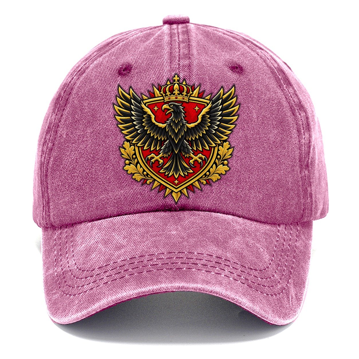 Germany Heraldic Crest Country Logos Classic Cap – Dusty Rose