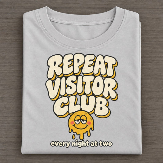 Early Risers Running On Fumes Club Classic T-shirt – Grey