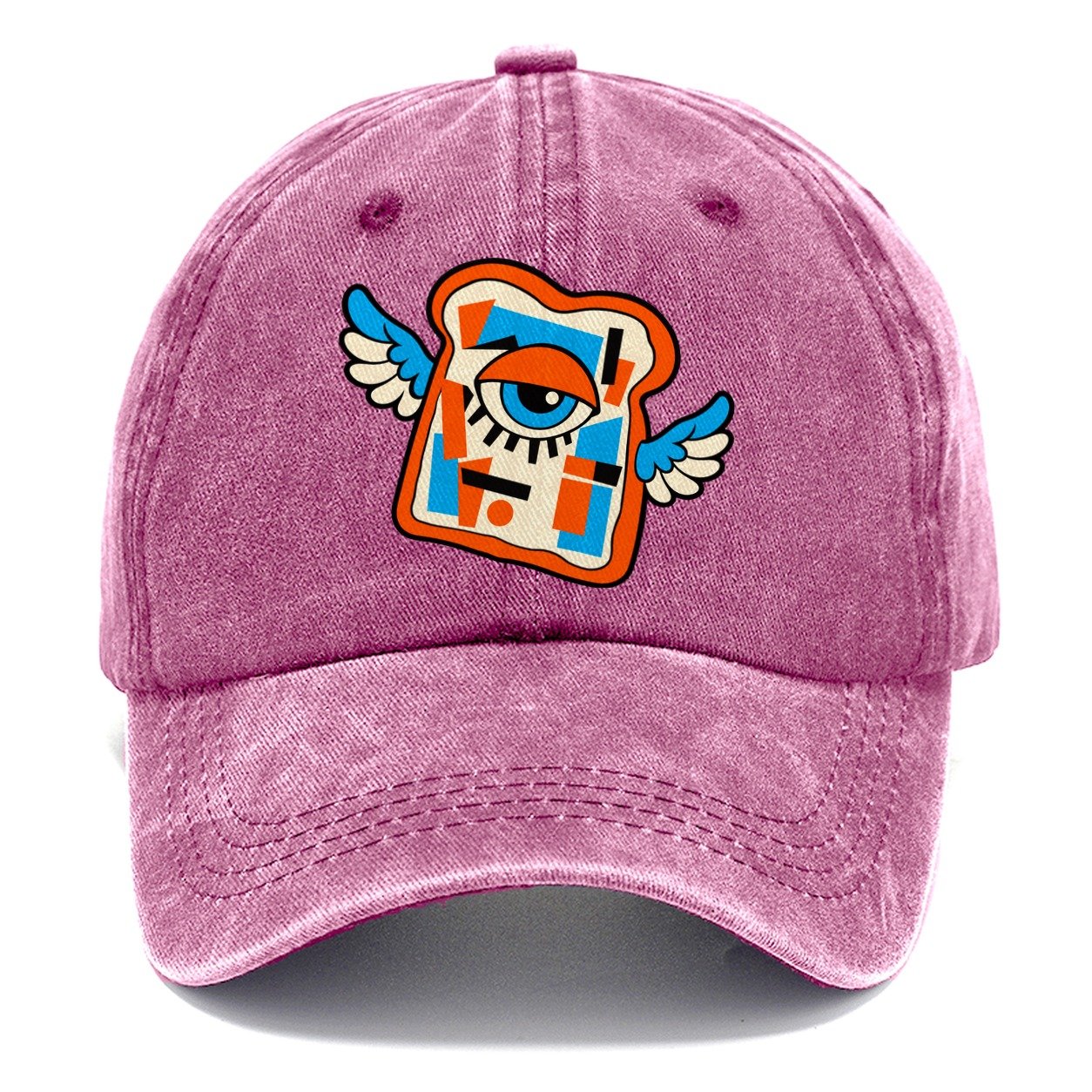 Toast With Wings Crazy Styles Classic Cap – Dusty Rose