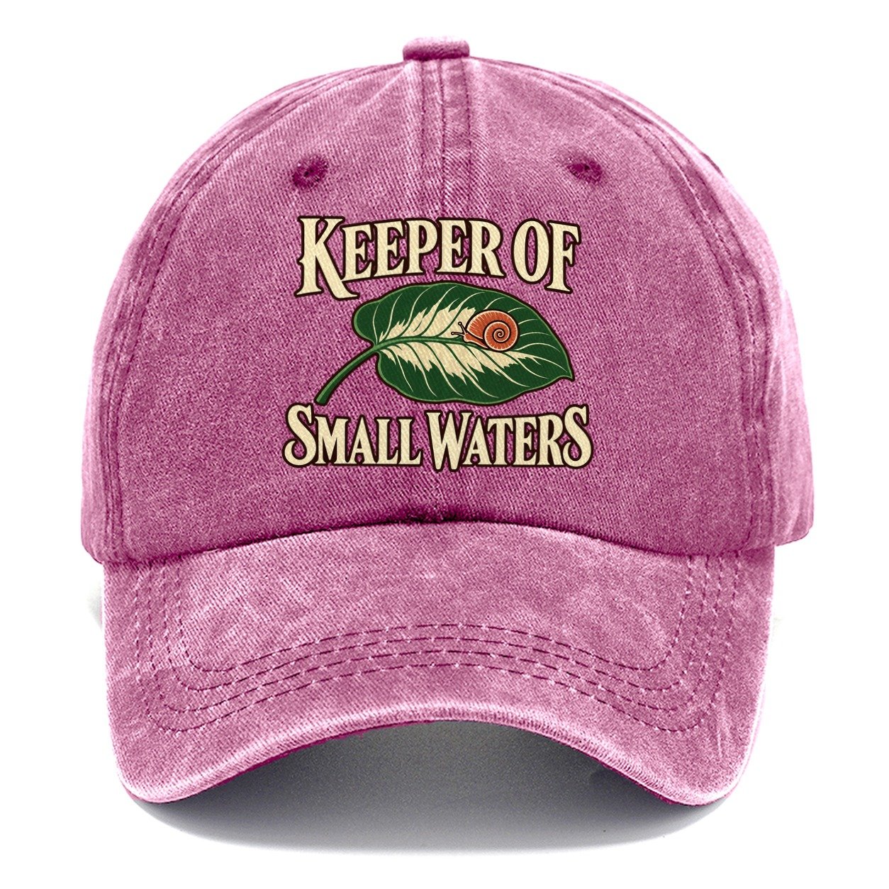 Keeper Of Small Waters Aquarium Keeping Classic Cap – Dusty Rose