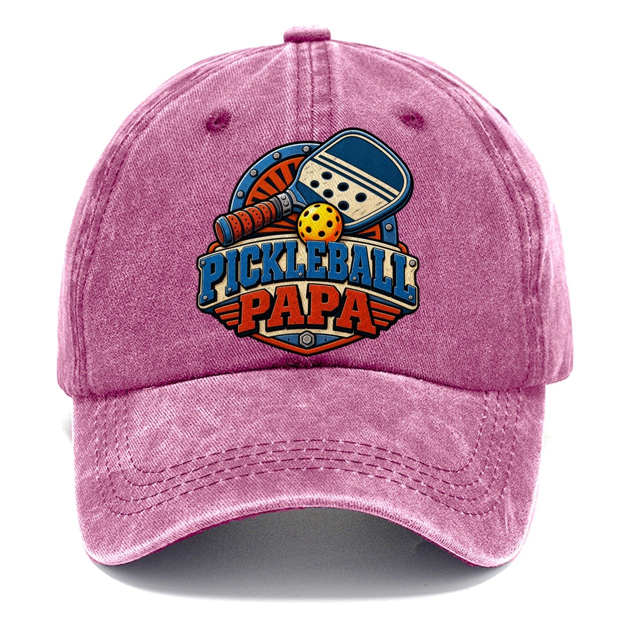 Pickleball Papa Pickleball Life Classic Cap – Dusty Rose