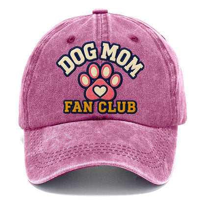 Dog Mom Fan Club Classic Cap – Dusty Rose