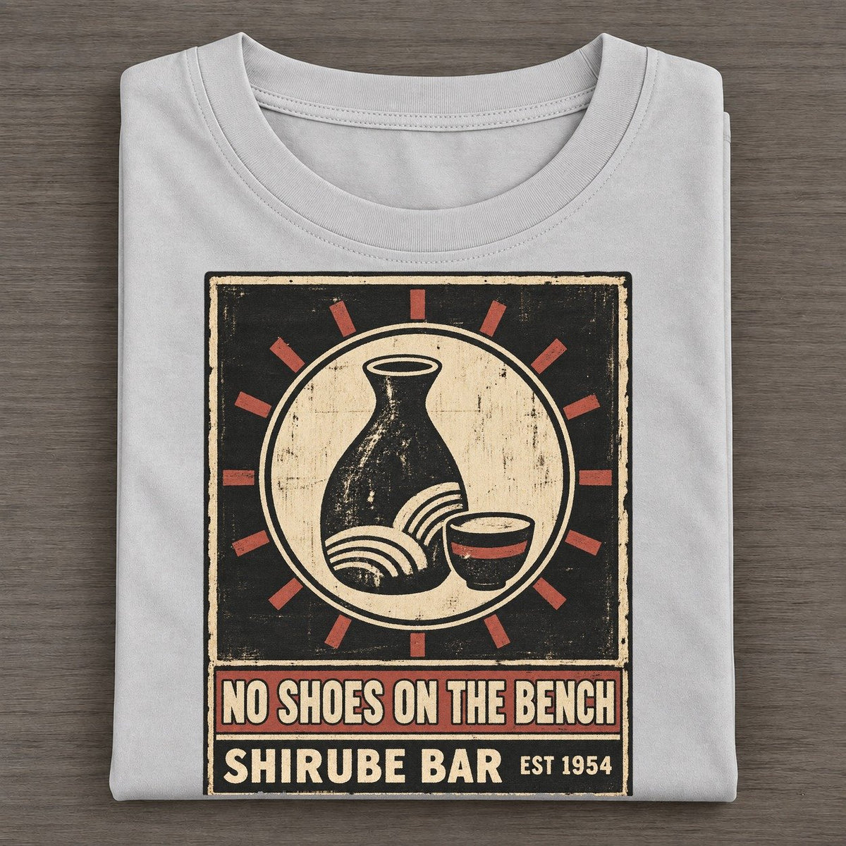 Shirube Lantern Izakaya Rules Classic T-shirt – Grey