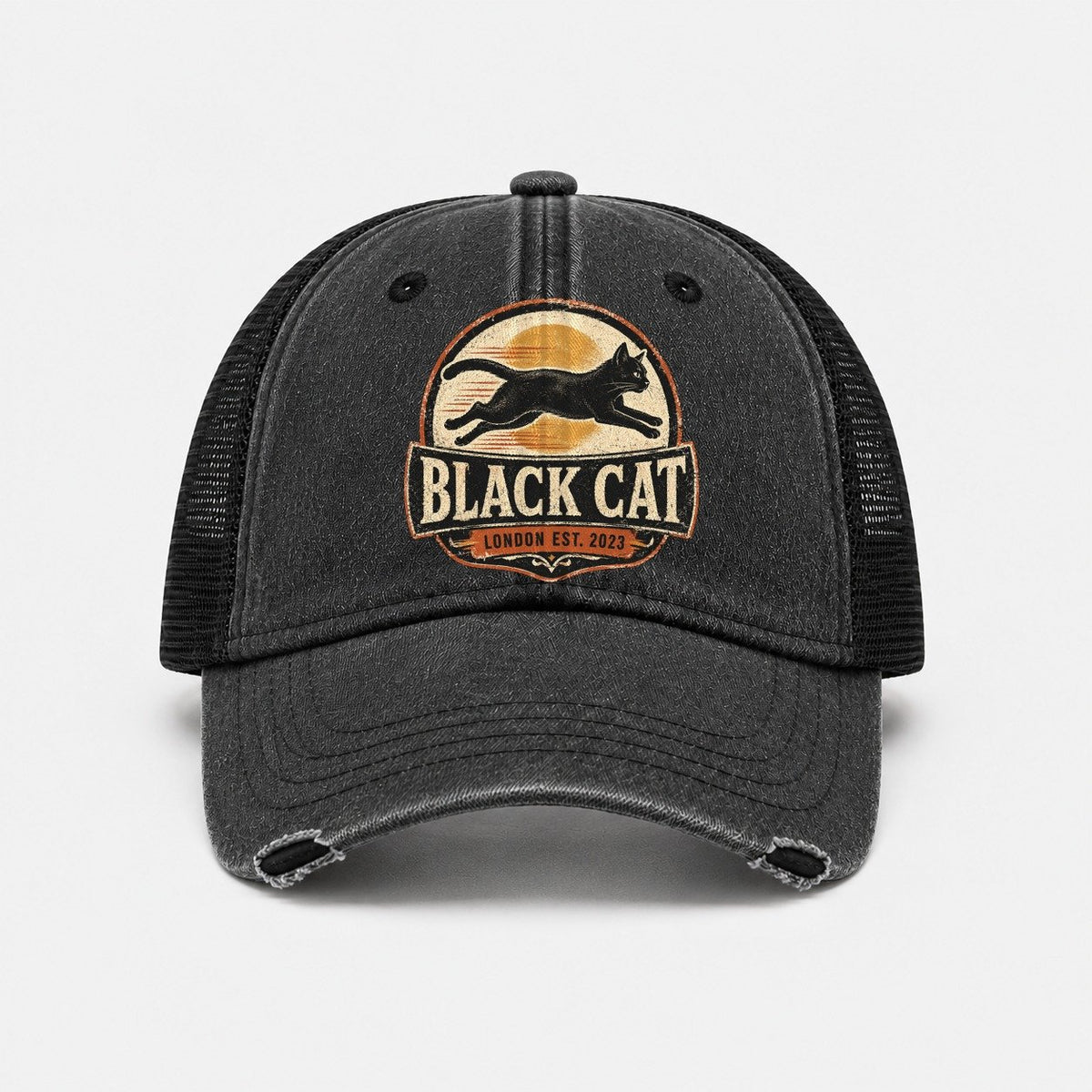 Black — front view