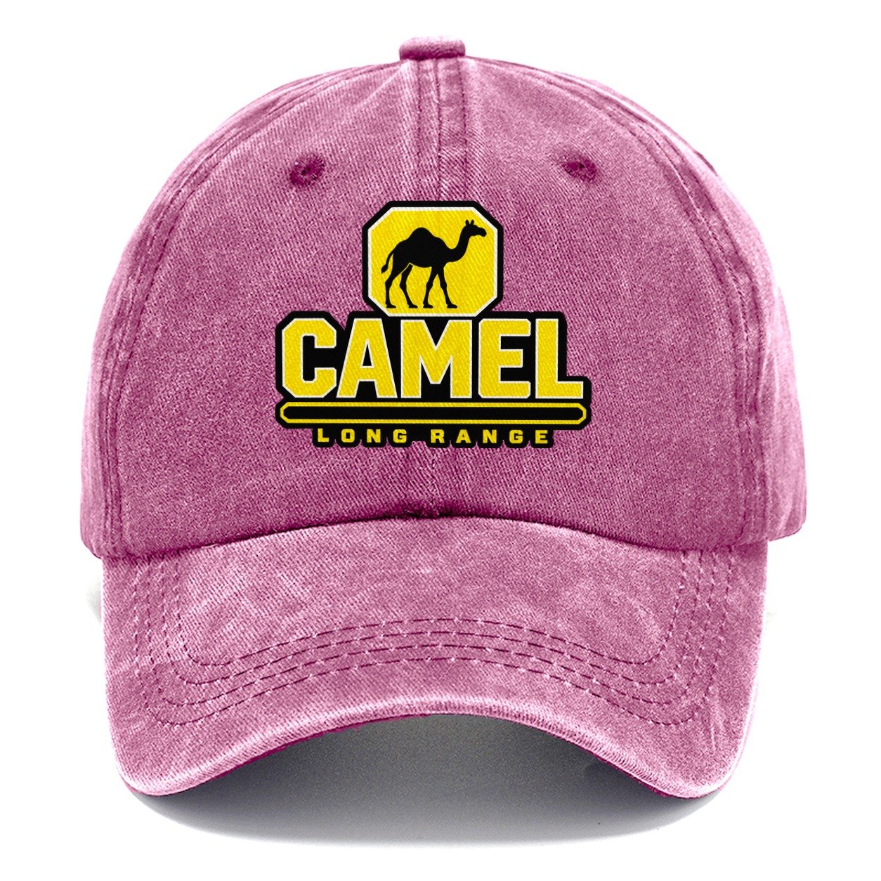 Camel Long Range Heavy Duty Classic Cap – Dusty Rose