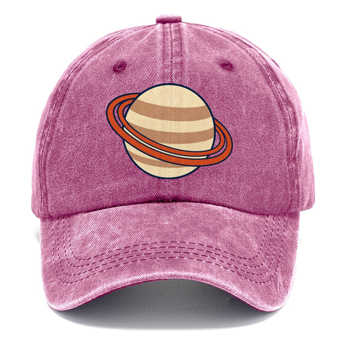 Saturn Ring Geometry Astronomy And Stargazing Classic Cap – Dusty Rose