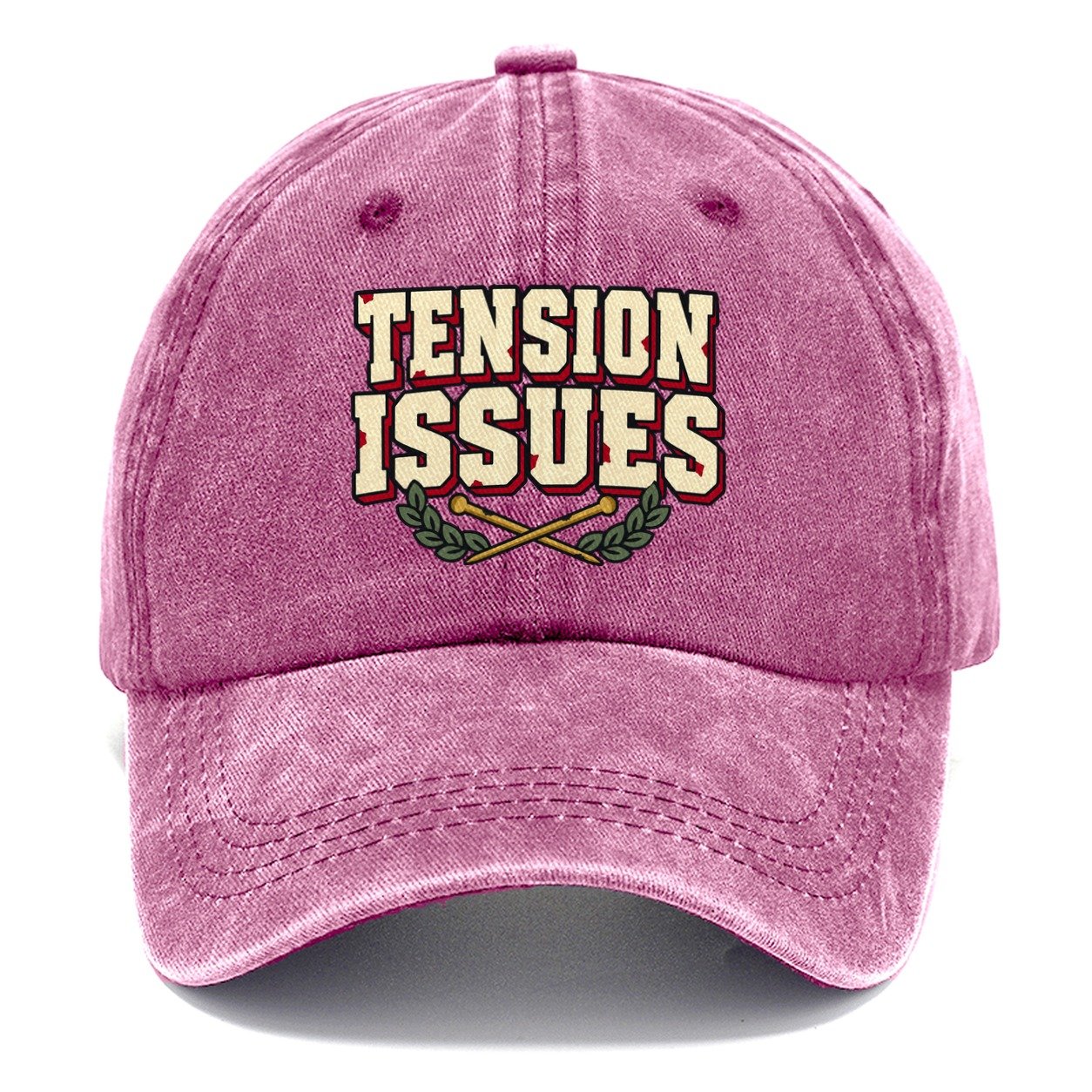 Tension Issues Yarn Crafts Classic Cap – Dusty Rose