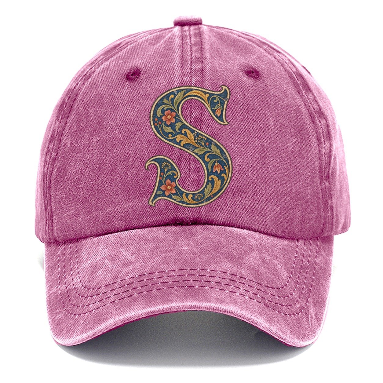 Wildflower S Monogram Classic Cap – Dusty Rose