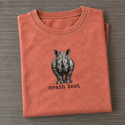 Crash Test Collective Nouns Vintage T-shirt – Terracotta