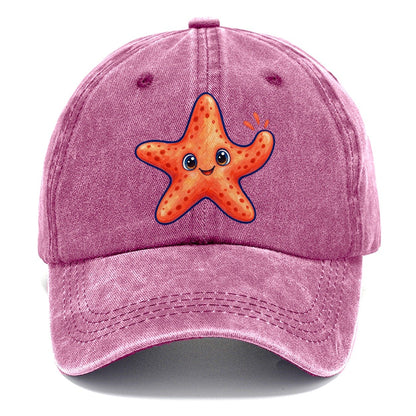 Starfish Front Cheer Sea Sprite Classic Cap – Dusty Rose