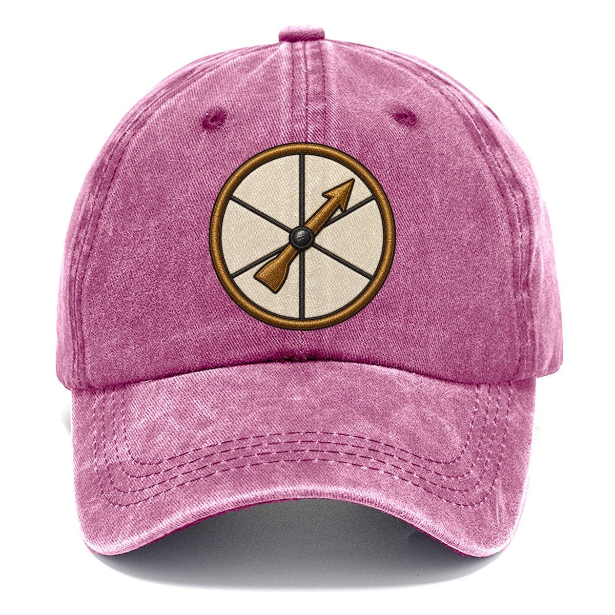 Spinner Arrow On A Round Dial Board Games Classic Cap – Dusty Rose