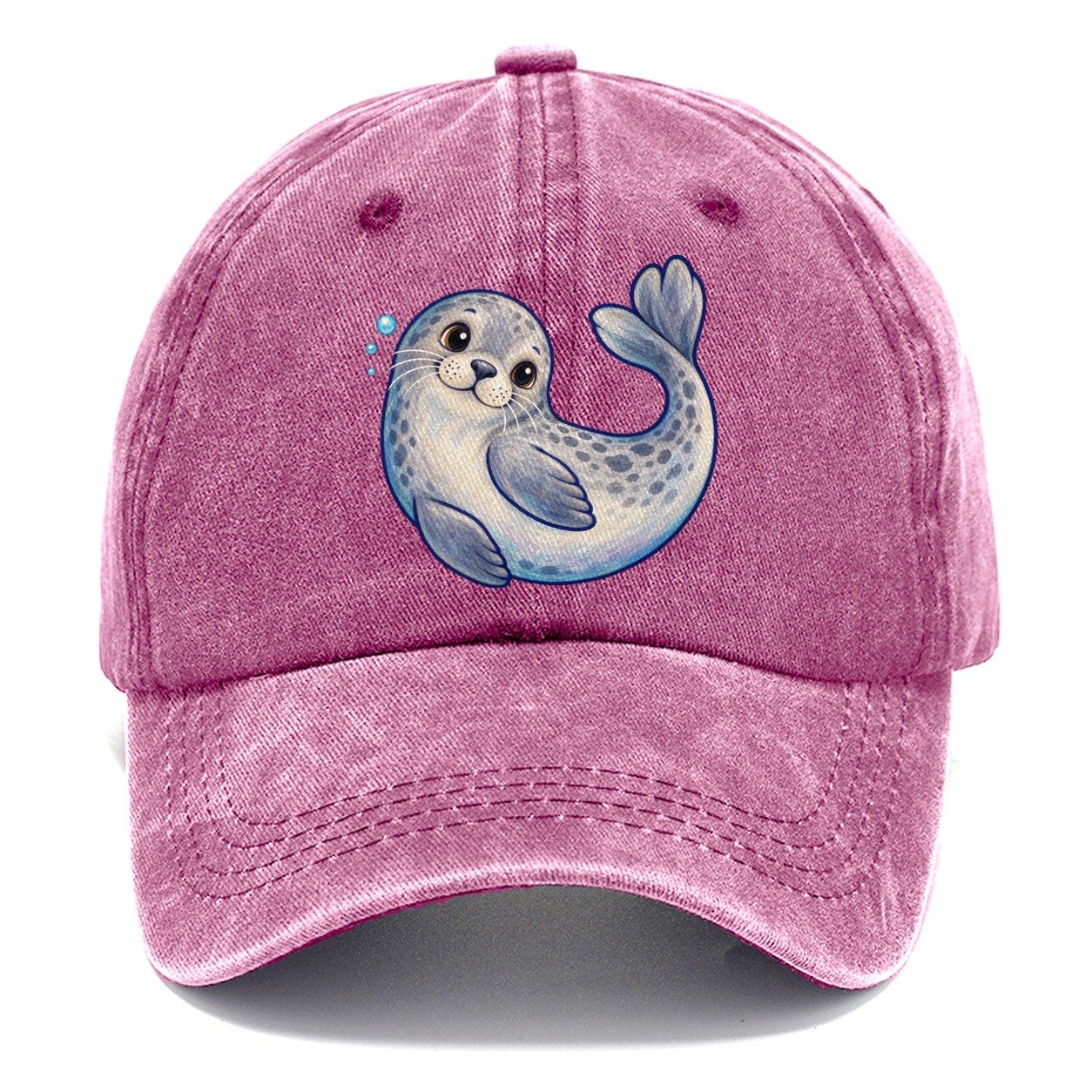 Seal Side Roll Sea Sprite Classic Cap – Dusty Rose