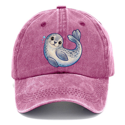 Seal Side Roll Sea Sprite Classic Cap – Dusty Rose