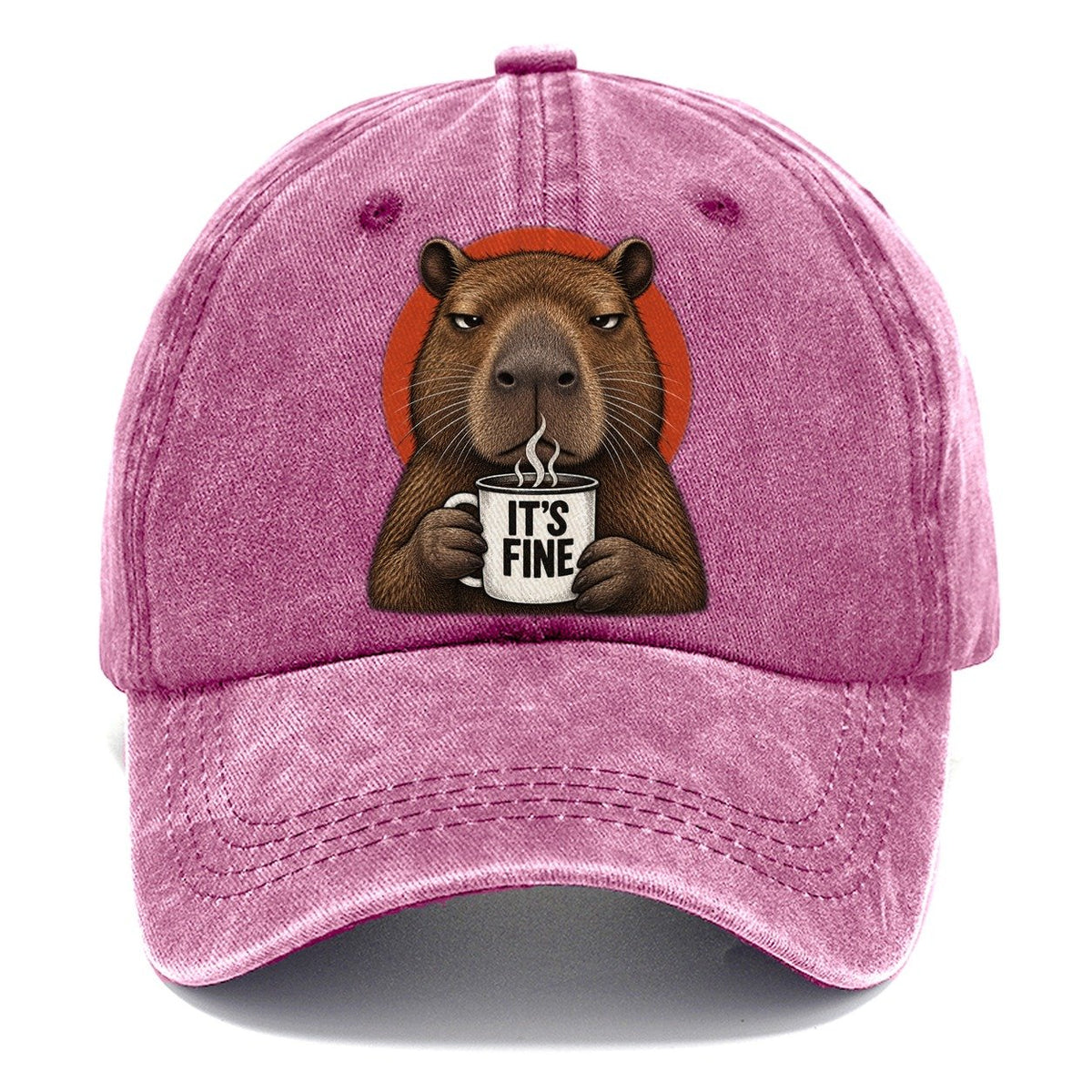 Capybara Mug Truths Classic Cap – Dusty Rose