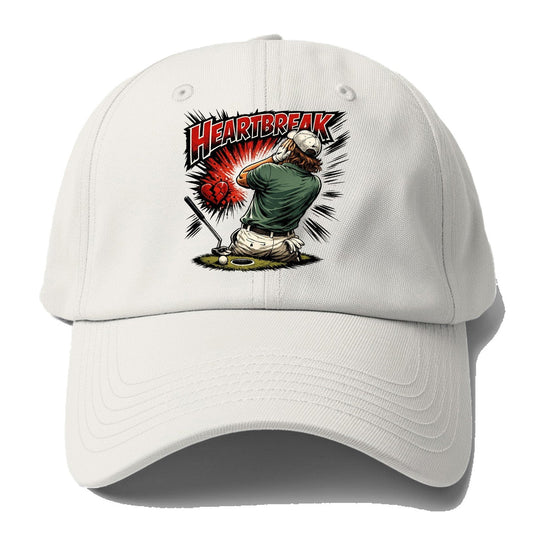 Golf Heartbreak Baseball Cap – Off White