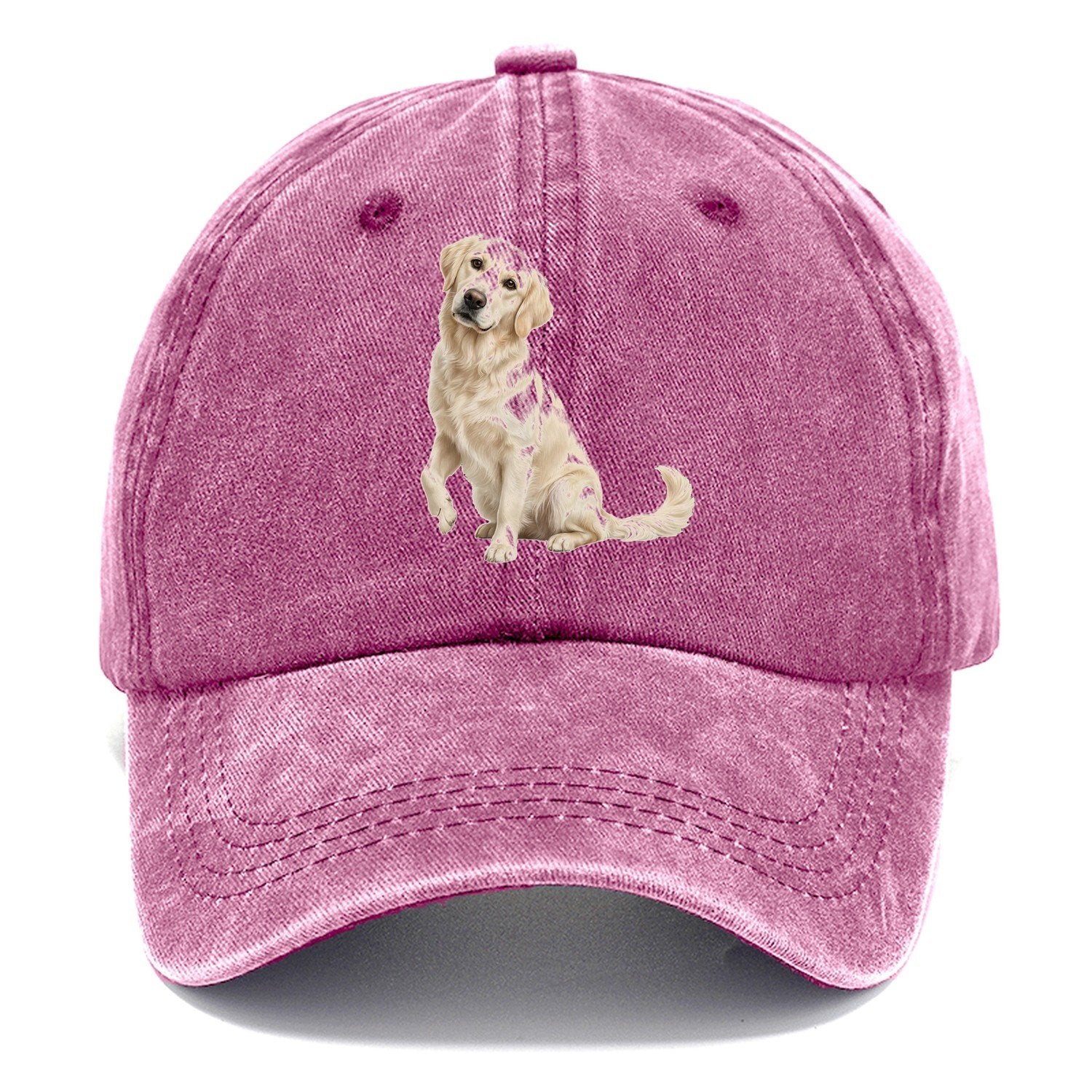 Seated Golden Classic Cap – Dusty Rose