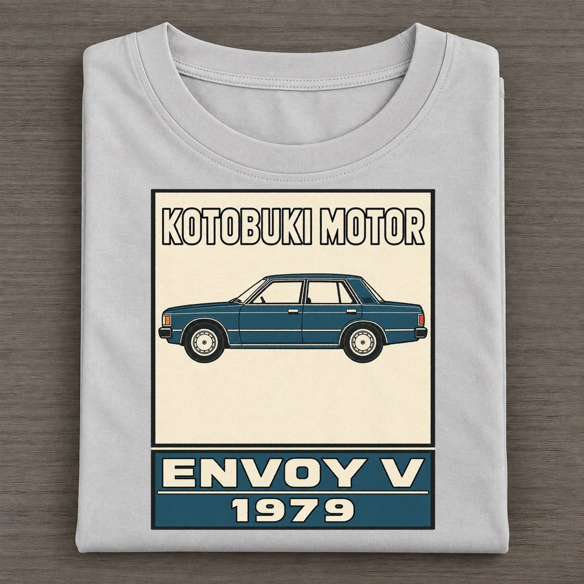 Kotobuki Envoy Showa Speed Plates Classic T-shirt – Grey