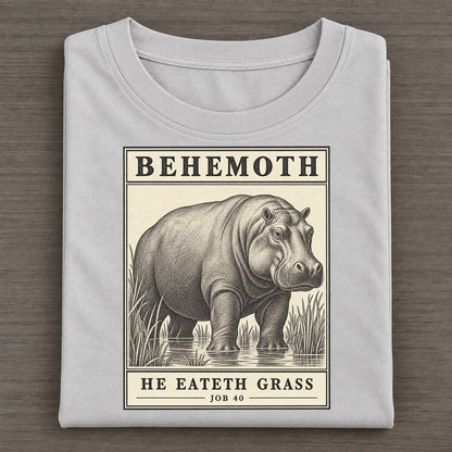Behemoth Specimen Plate Creature Canticle Classic T-shirt – Grey