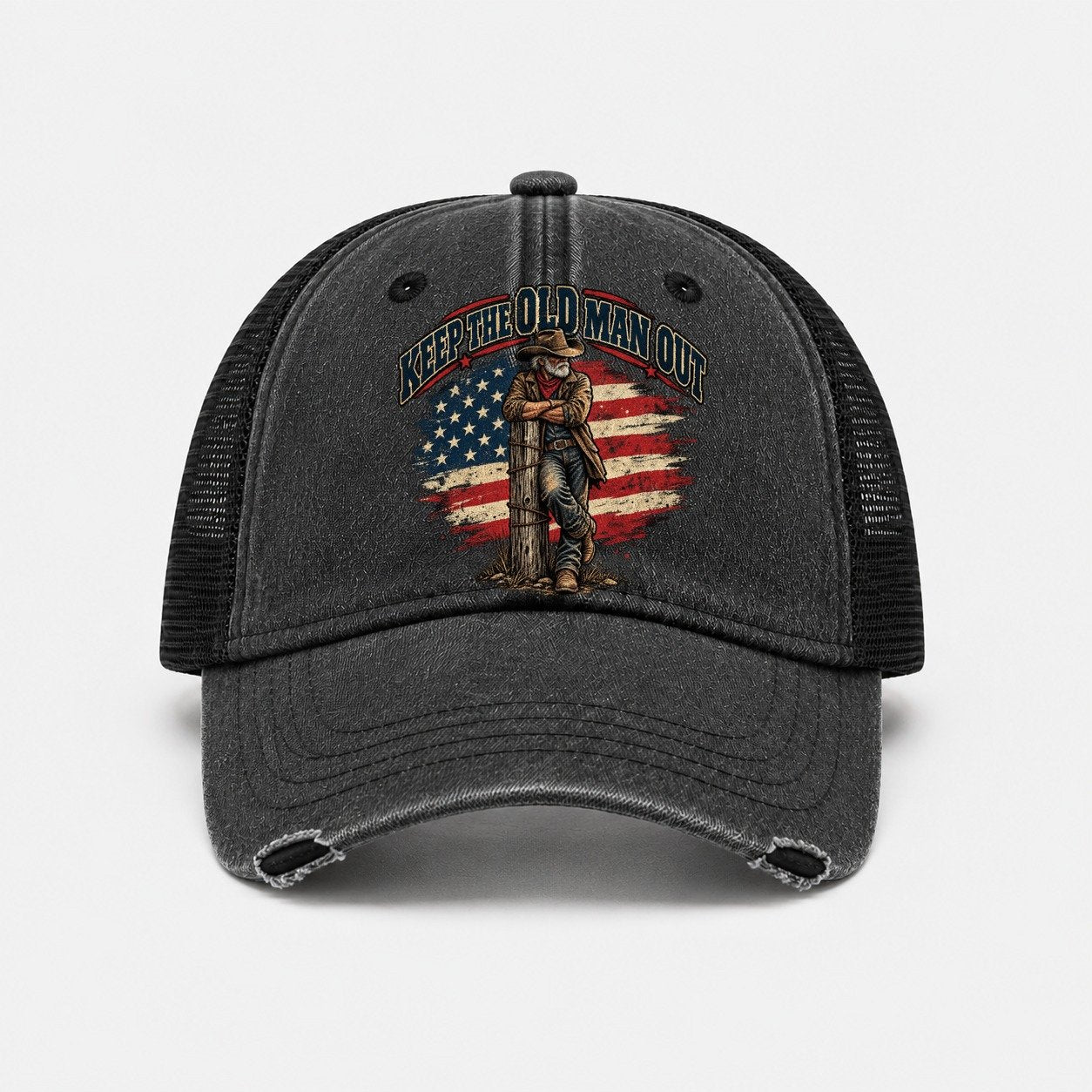 Black — front view