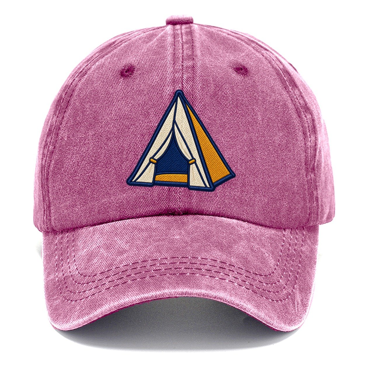 Dome Camping Tent Tiny Solo Marks Classic Cap – Dusty Rose