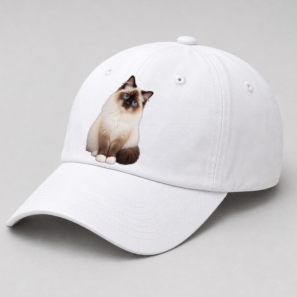 White — angle view