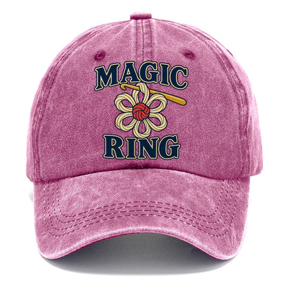 Magic Ring Yarn Crafts Classic Cap – Dusty Rose