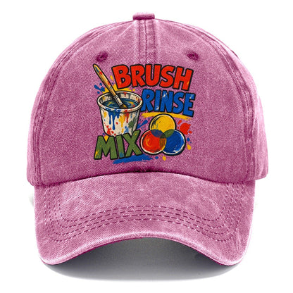 Brush Rinse Mix Clay Color Makers Classic Cap – Dusty Rose