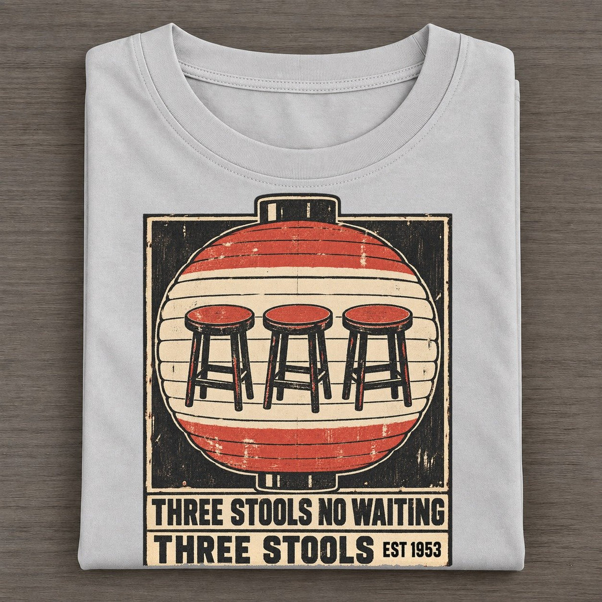 Three Stools Izakaya Rules Classic T-shirt – Grey