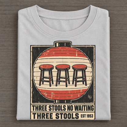 Three Stools Izakaya Rules Classic T-shirt – Grey