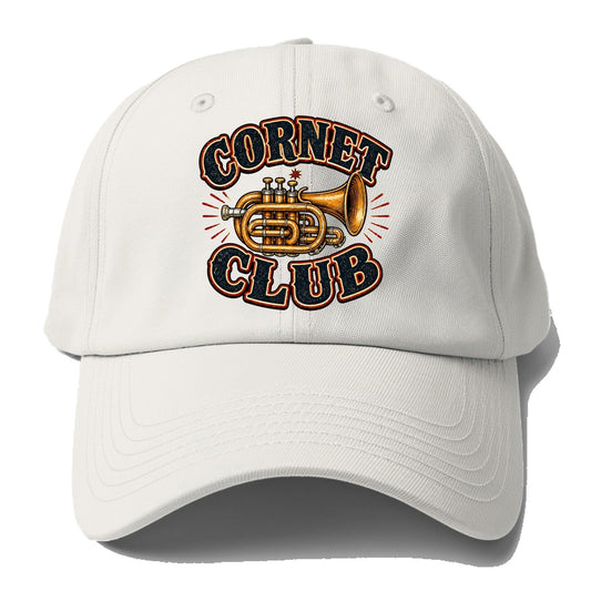 Cornet Club Baseball Cap – Off White