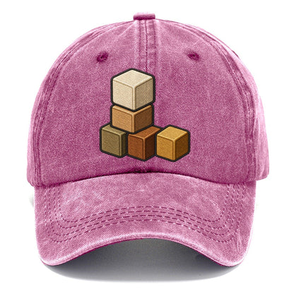 Stack Of Resource Cubes Board Games Classic Cap – Dusty Rose