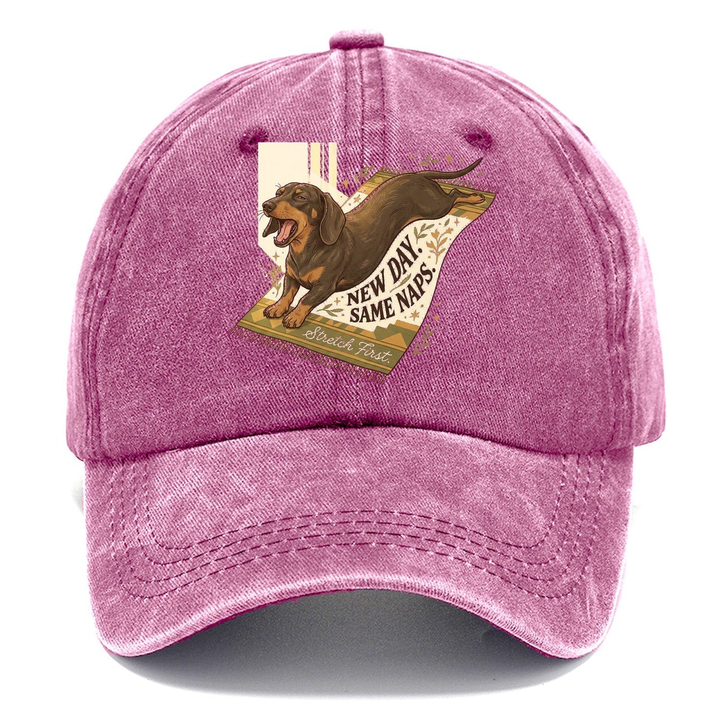 New Day Same Naps Classic Cap – Dusty Rose