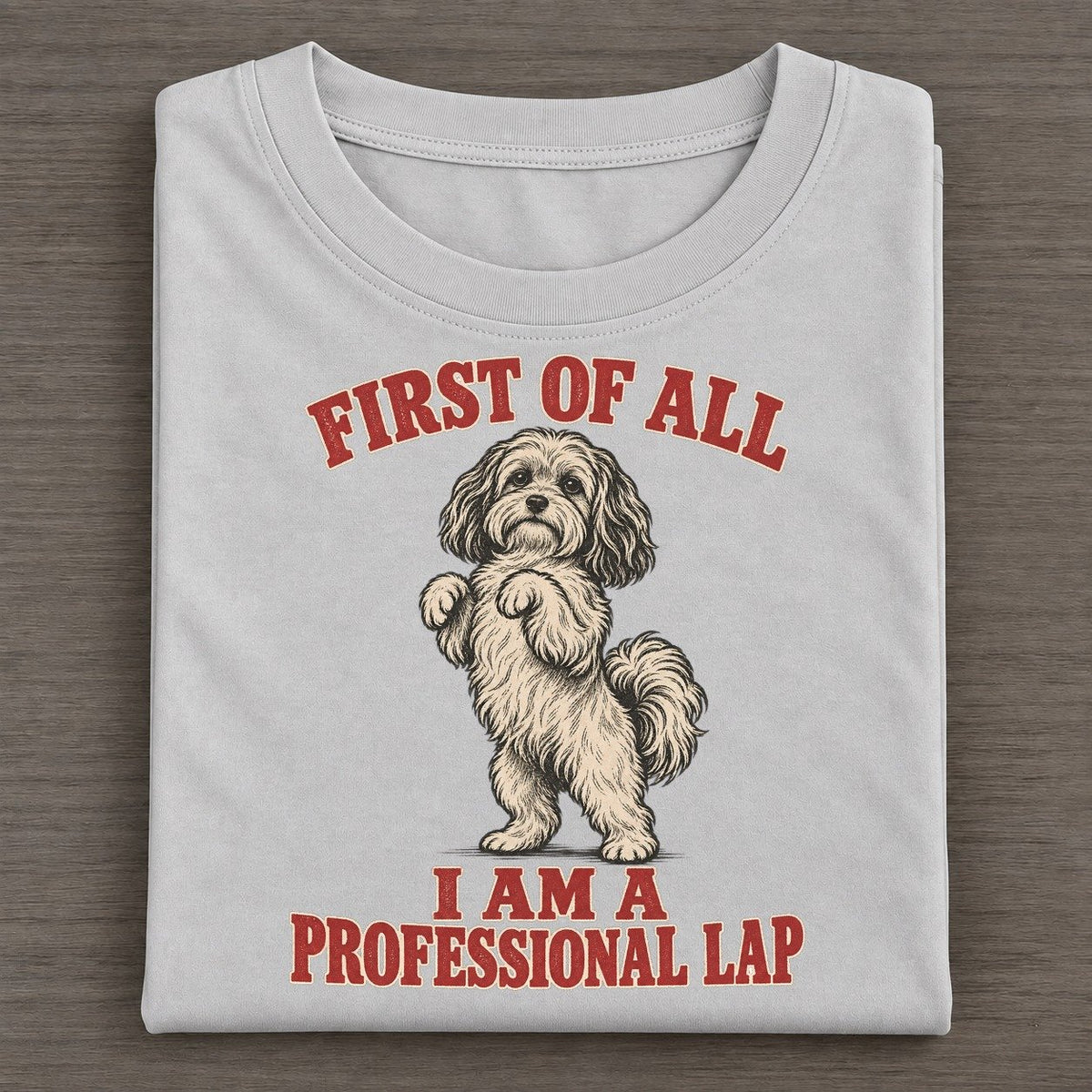 Havanese Dog Declarations Classic T-shirt – Grey