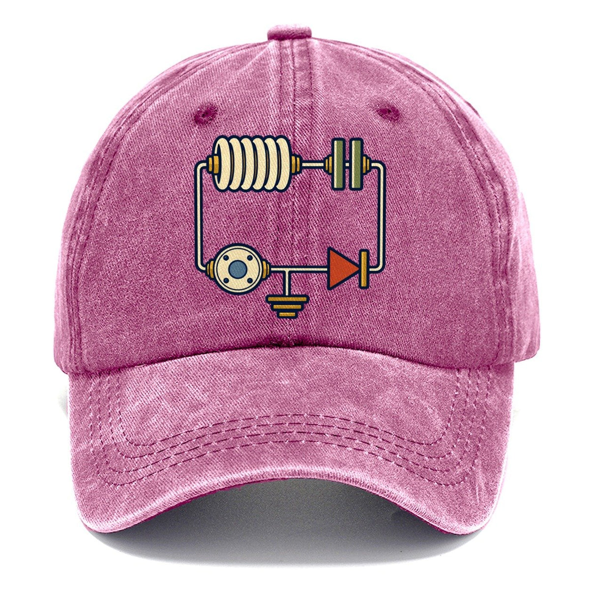 Bench Radio Schematic Amateur Radio Classic Cap – Dusty Rose