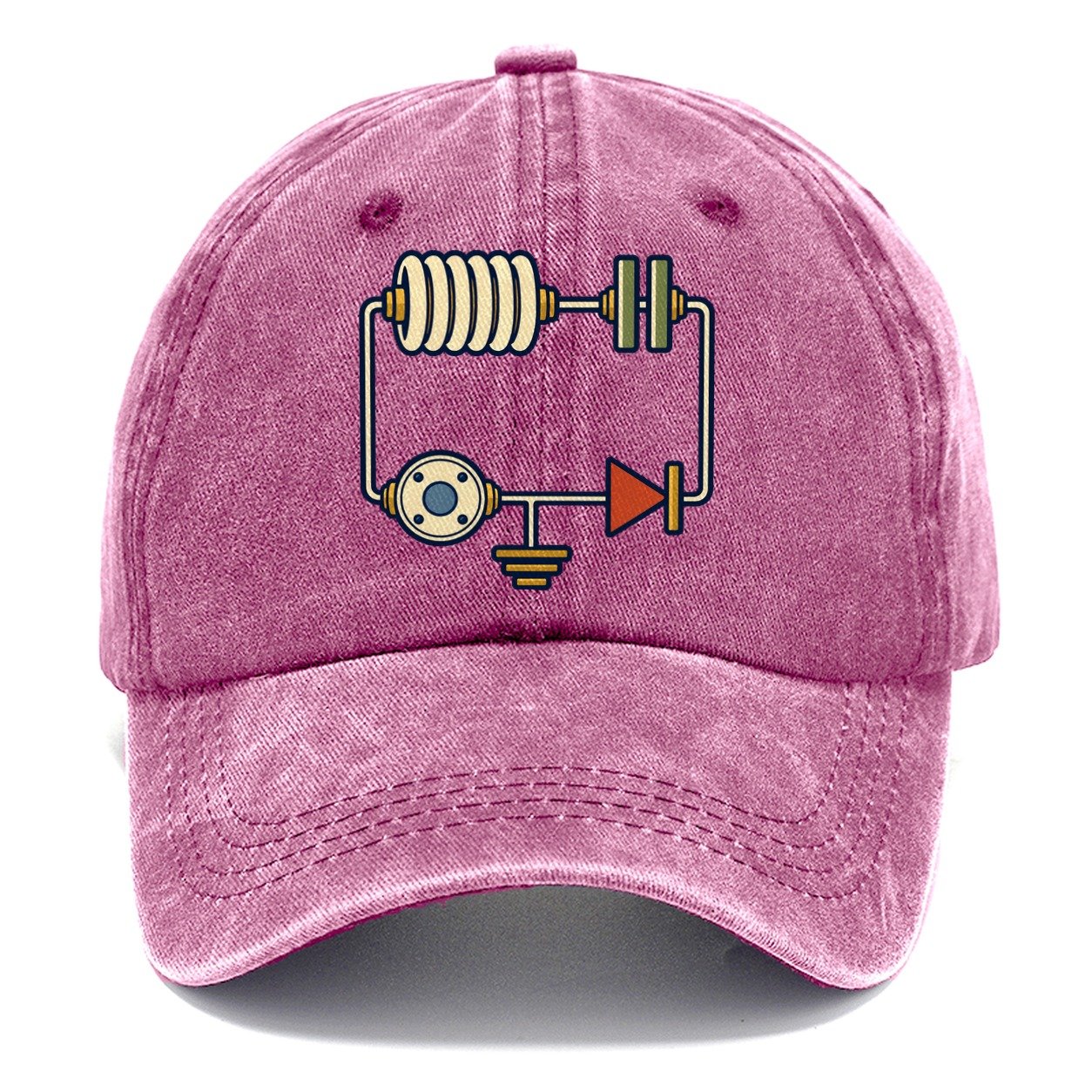 Bench Radio Schematic Amateur Radio Classic Cap – Dusty Rose