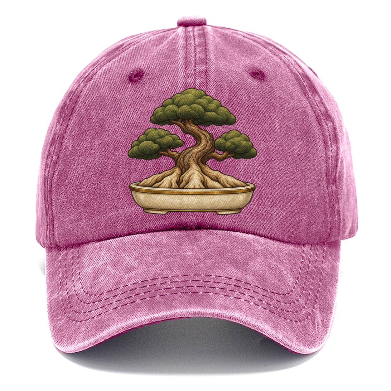 Exposed Nebari Specimen Bonsai Classic Cap – Dusty Rose