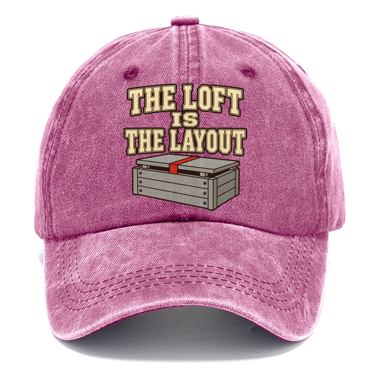 The Loft Is The Layout Model Railways Classic Cap – Dusty Rose