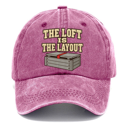 The Loft Is The Layout Model Railways Classic Cap – Dusty Rose