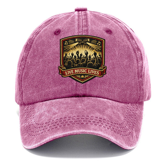 Concert Crowd Classic Cap – Dusty Rose