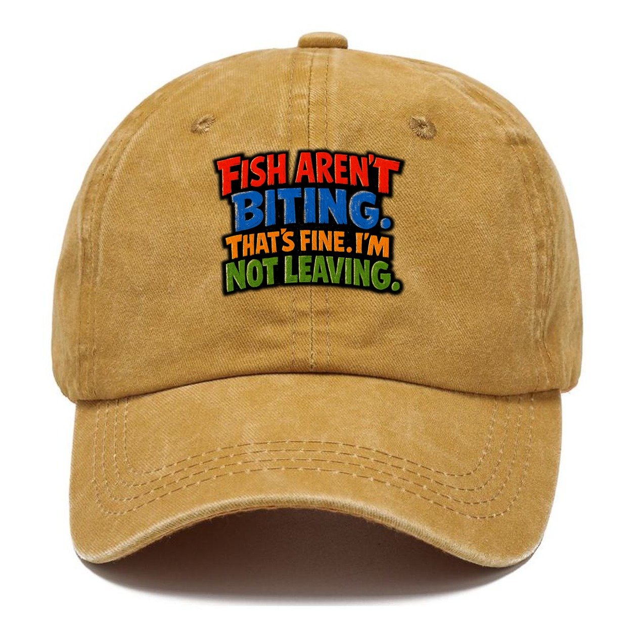 Fishing Bite Classic Cap – Golden Harvest