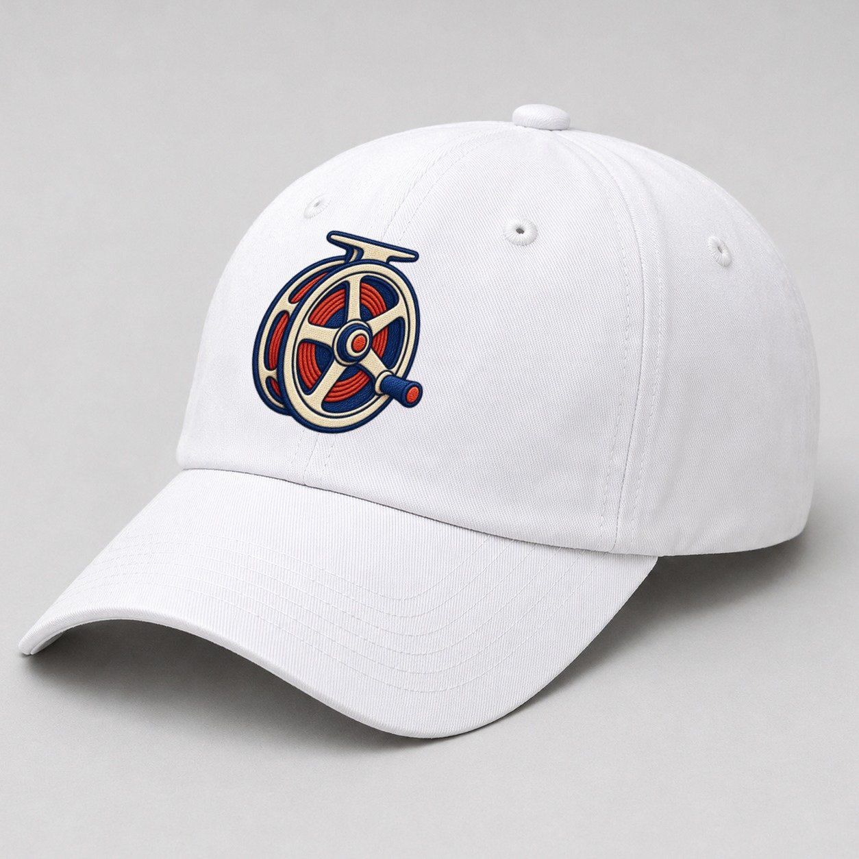 White — angle view