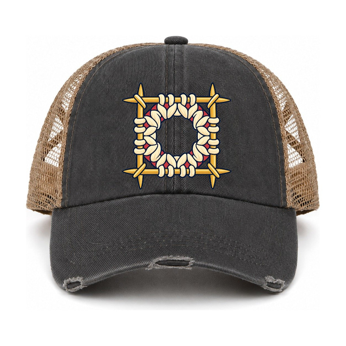 Washed Black-Khaki — front view