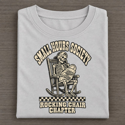 Rocking Chair Small Hours Society Classic T-shirt – Grey