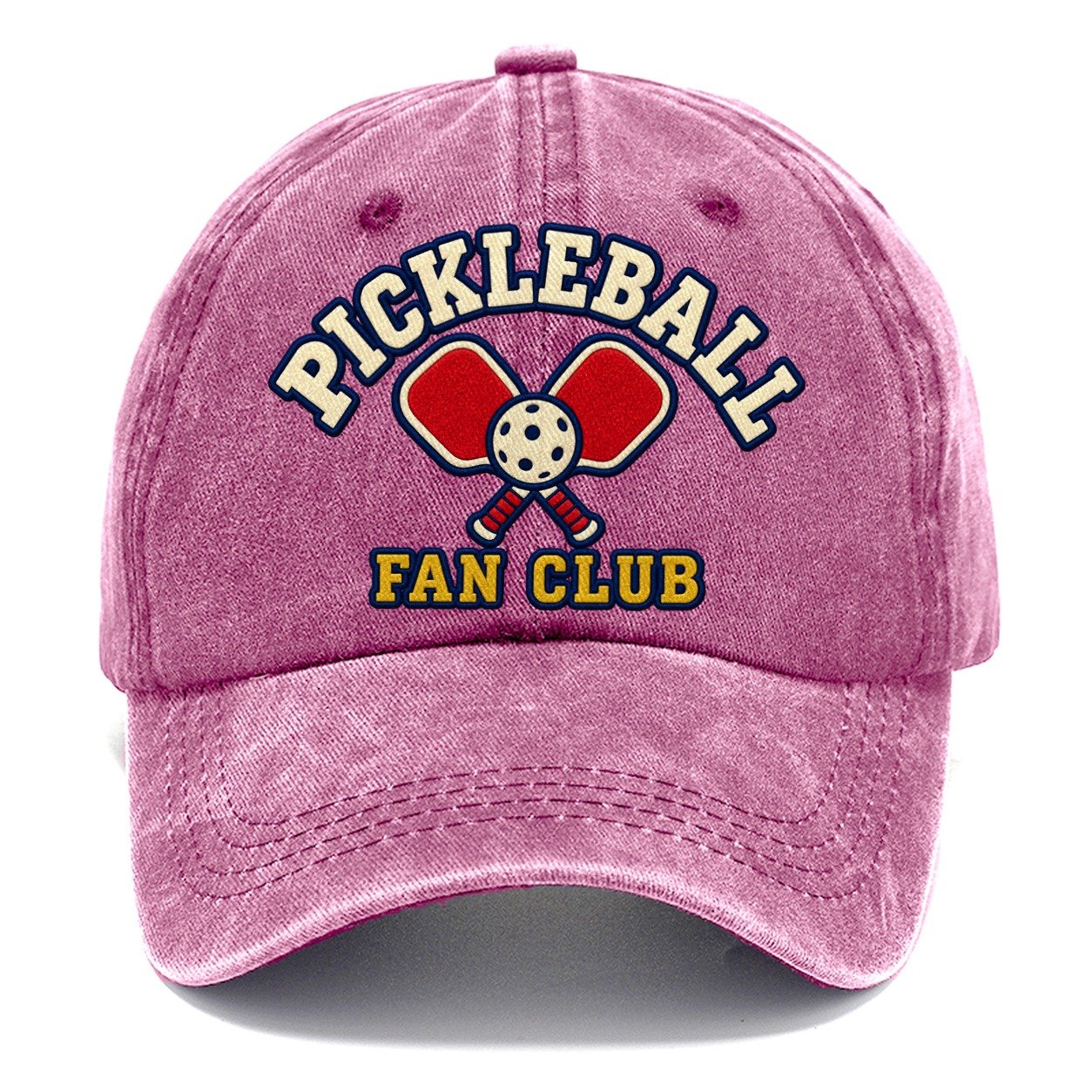 Pickleball Fan Club Classic Cap – Dusty Rose